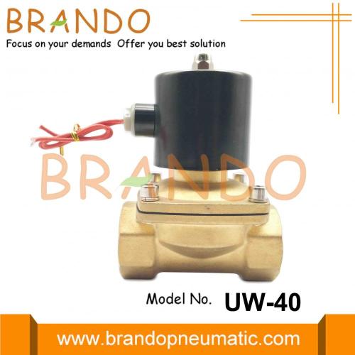 1.5 ιντσών UW-40 Uni-D Type Brass Solenoid Valve