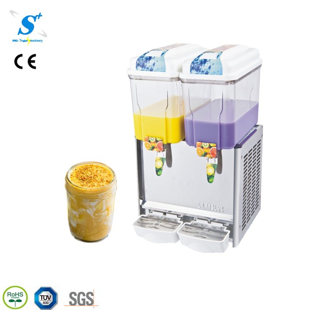 Single bowl, high quality fresh juice dispenser(LSJ-12L*2)