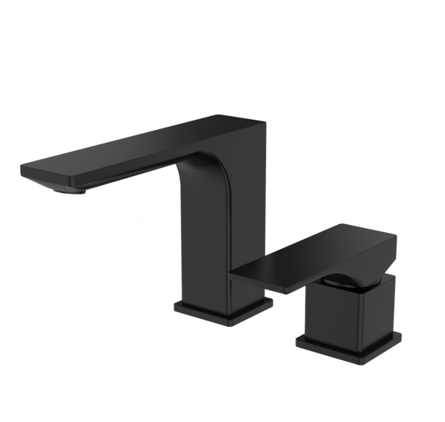 Single hole concealed basin faucet