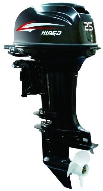 25 Hp 2 Stroke Outboard Motors , Manual Boat Engine Outboard