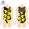 Training Dancewear Polyester Spandex Leotard