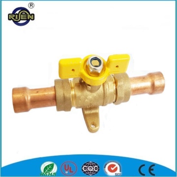 copper pipe ball gas valve for industrial stove