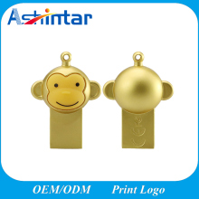 Cartoon USB Flash Disk Mini USB Pendrive Metal USB Stick