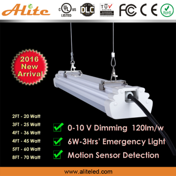 DLC IP65 LED dimmable Parking Garage light