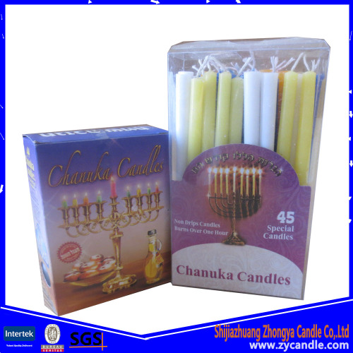 Kích thước nhỏ màu trang trí Hanukkah Candle