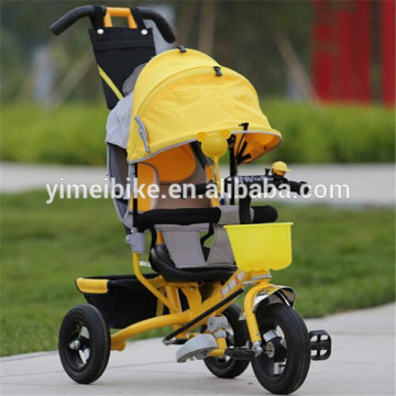 new design kid tricycle steel / 2016 stroller baby kid tricycle / children tricycle with umbrella tricycle kids