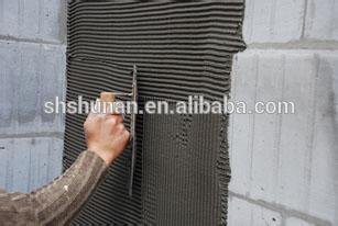 Thermal insulation mortar, Building refactory mortar