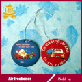 Black Ice Fragrance Hanging Paper Air Freshener for Car Home Office Use