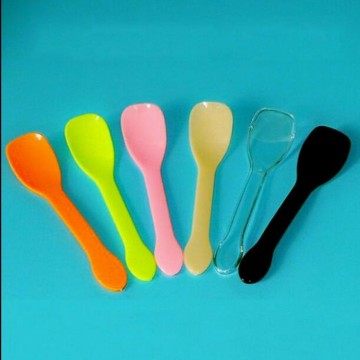 Disposable Plastic Tasting Spoons for Ice Cream and Parties