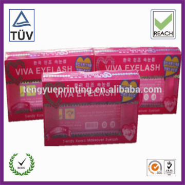 private label eyelash packaging/false eyelash packaging/custom eyelash packaging