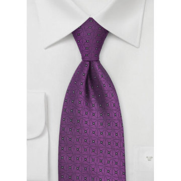 100% Pure Woven Stripe Silk Necktie