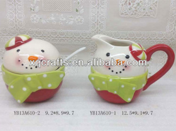 Wholesale ceramic tea coffee sugar pot, enamel coffee pot