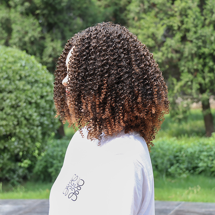 Julianna Wholesale Prices Blonde 613 Dreadlocks Highlights Afro Curls Curly Short Extensions Synthetic Hair Wigs For Black Women