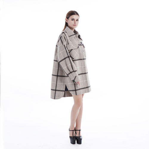 Hand Made Woolen Cashmere Ladies Coat