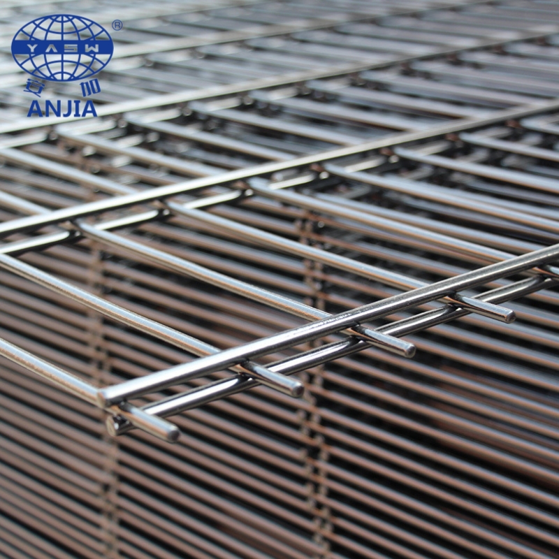 Podwójny drut ogrodzeniowy luzem – ANJIA Galvanized double wire fence panels bulk factory supply – ANJIA Group