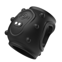 Vibrating Cock Ring With USB Charging Soft Silicone