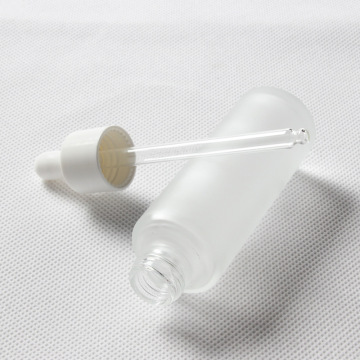 30ML flat shoulder glass dropper bottle