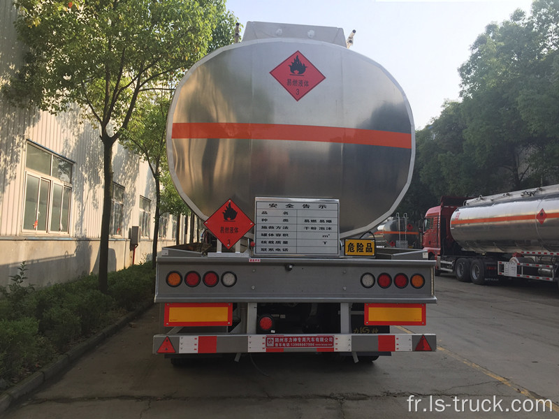 Sinotruk Tracteur 51000L Tanier de carburant semi-remorque