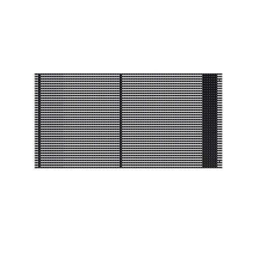 Outdoor Anti-nerd Design Grille Screen