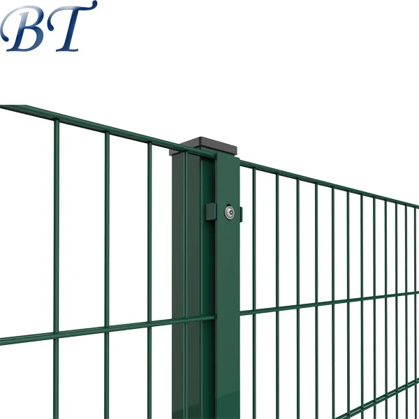 High Security Horizontal Double Bar Twin Wire Mesh Fencing