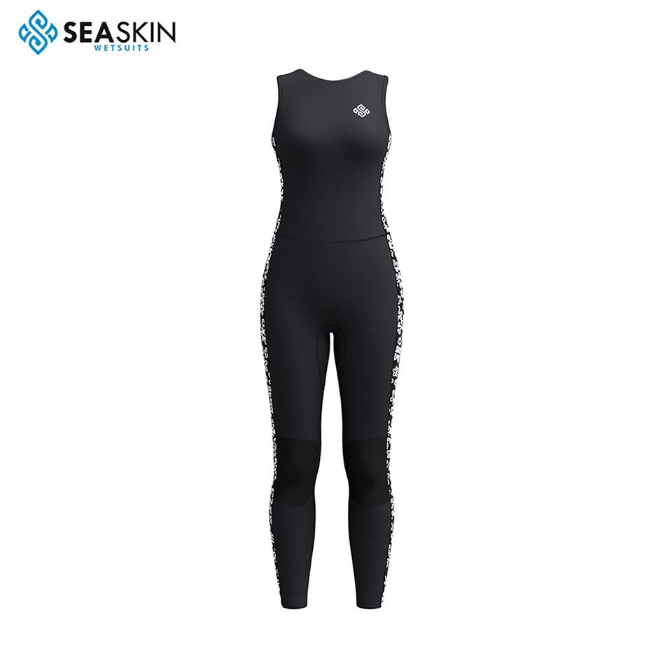 Seaskin Sleeveless Women &#39;s Surfing Long John Wetsuit