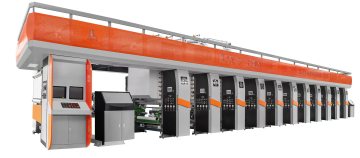 High speed Rotogravure printing machine