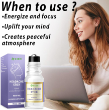 Private Label Migraine Headache Blend Essential Oils Roller Oil 10ml