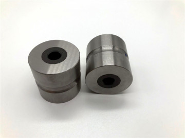 Steel and silicon nitride ceramic welded bushings