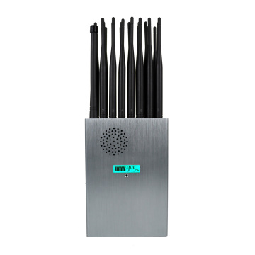 Handheld 24Antennas 5G Cellphone Signal Jammer 24 Watts