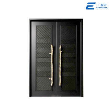 High Strength Full Panel Cast Aluminum Residential Door