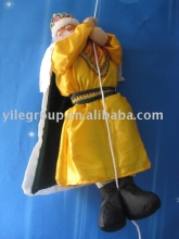 90cm Spain king santa/santa climbing rope/santa decoration