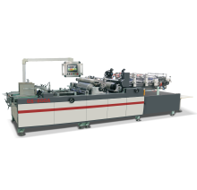 High Speed Full-Servo Gift Box Film Window Patching Machine with Corner Cutting (GK-GS-800A)