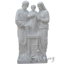 Stone Handicraft Holy Family With Baby Jesus Figurine Catholic sculptures