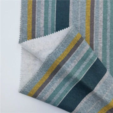 Polyester Cotton Striped T/C Coat Printing Knit Fabric