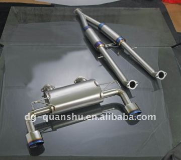 titanium exhaust for INFINITI G37