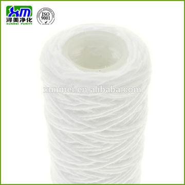 Prefiltration water filter in water/acids/solvents/chemicals 5 micron cotten spiral wound filter