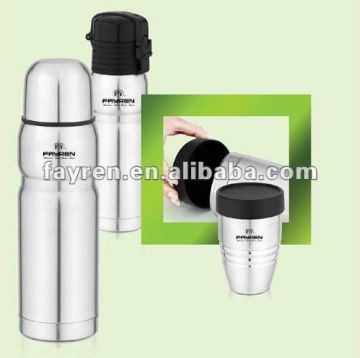 Bullet stainless steel vacuum sport flask