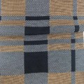 Karierter Jacquard-Strickstoff