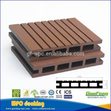 black plastic composite decking board