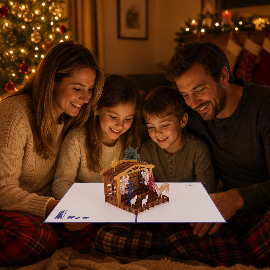 Wyskakujące kartki świąteczne 3D 3D christmas pop up cards