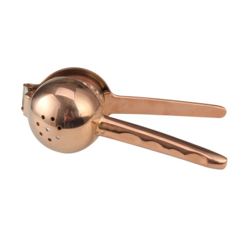 Stainless Steel Rose Golden Manual Lemon Squeezer