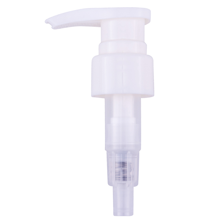 Pompa perawatan lotion plastik tutup botol semprot putih
