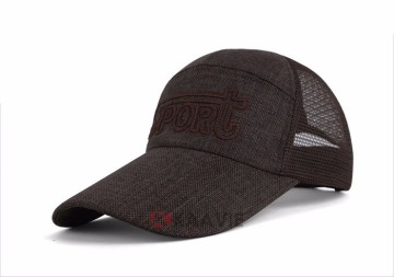 2015 hot sell cheap blank breathable sports runners caps