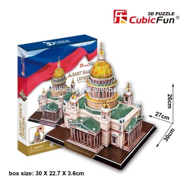 world great architecture Saint Isaac's Cathedral 3d architecture puzzle