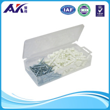 Self Drilling Drywall Anchor with Screw Assortment, Pack of 100PCS