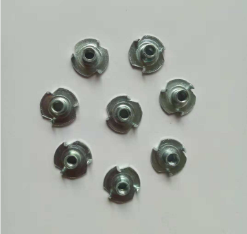 Low carbon steel Full thread Three jaw T-nuts