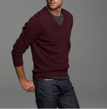 pullover sweater men (95%cotton 5%Cashmere) V neck pullover men high quality SWT-M10105