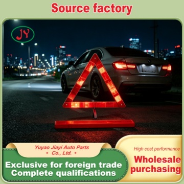 Customizable Warning Triangle for Emergency Signs