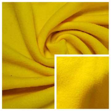 100% Polyester Spun Fleece Single Side Brush Fabric