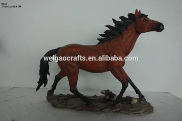 Resin horse figurines
